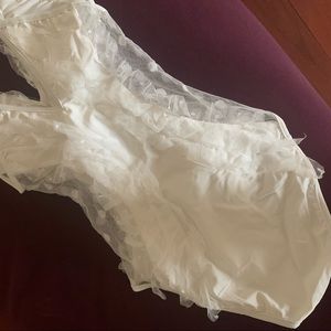 Swimmers One piece White lace